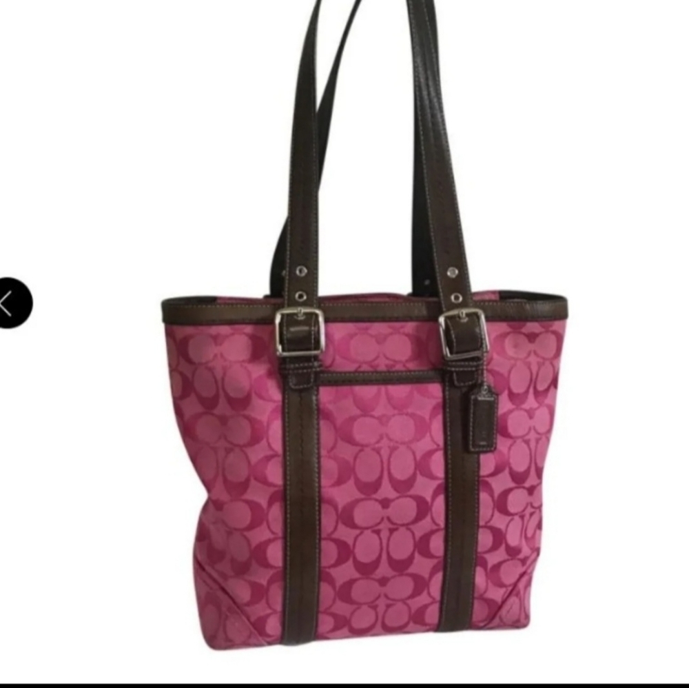 Coach Canvas Handbag
